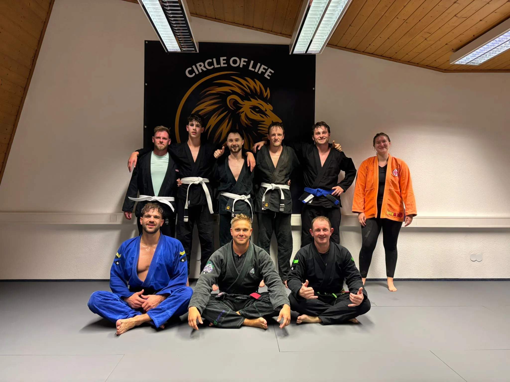 BJJ Technikdrills im Gi