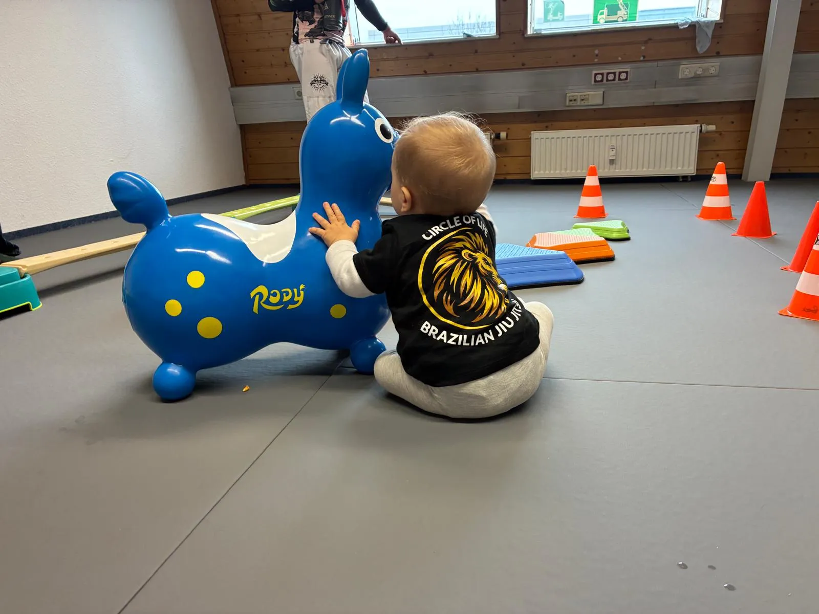 Kinder BJJ Training